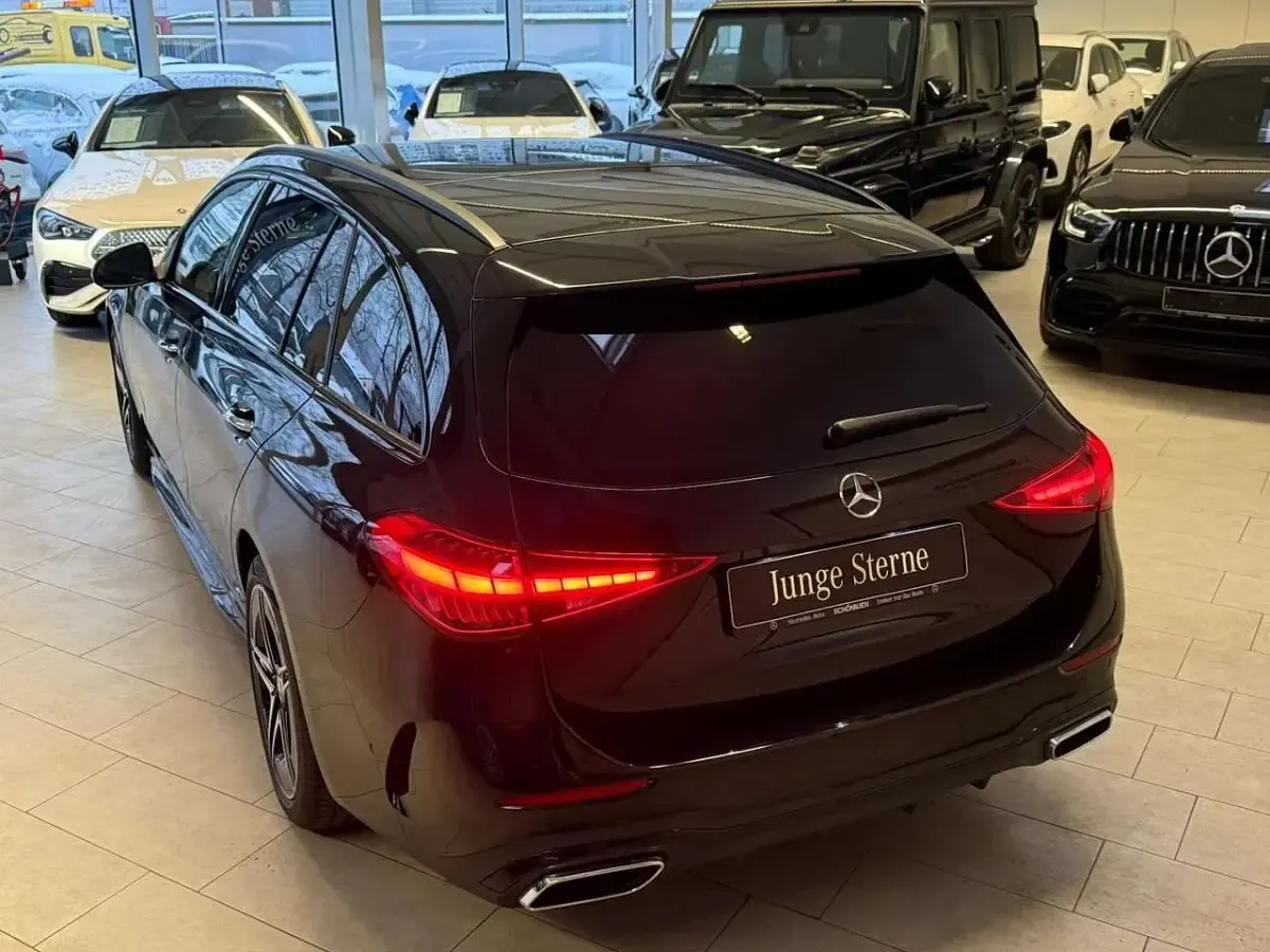 Gebraucht Mercedes C200 AMG 204 PS (150 kW) 2024 Schwarz Limousine
