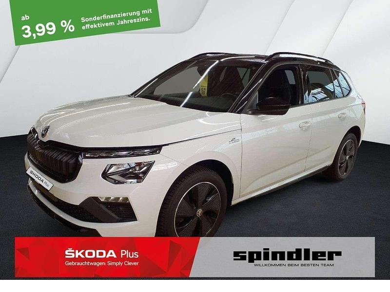 Moonweiss metallic Gebraucht 2025 Skoda Kamiq Monte Carlo SUV | 27.890 € (Teuer) - Bild 1/3