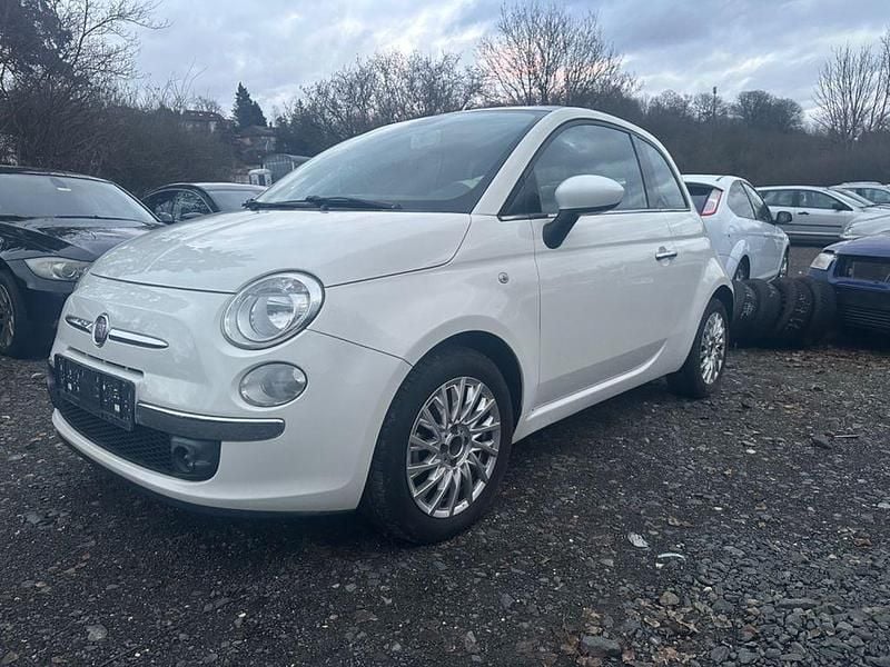 Gebraucht Fiat 500 Lounge 101 PS (74 kW) 2009 Weiß Kleinwagen