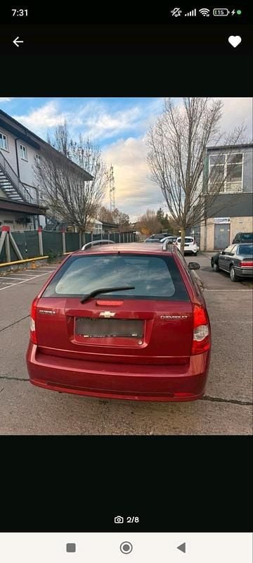 Gebraucht Chevrolet Nubira 121 PS (88 kW) 2007 Rot Limousine