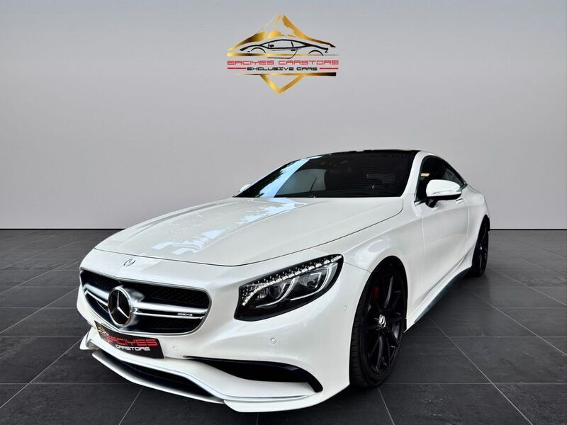 Diamantweiss metalliclack Gebraucht 2014 Mercedes S63 AMG AMG Coupé | 69.990 € (Teuer) - Bild 1/4