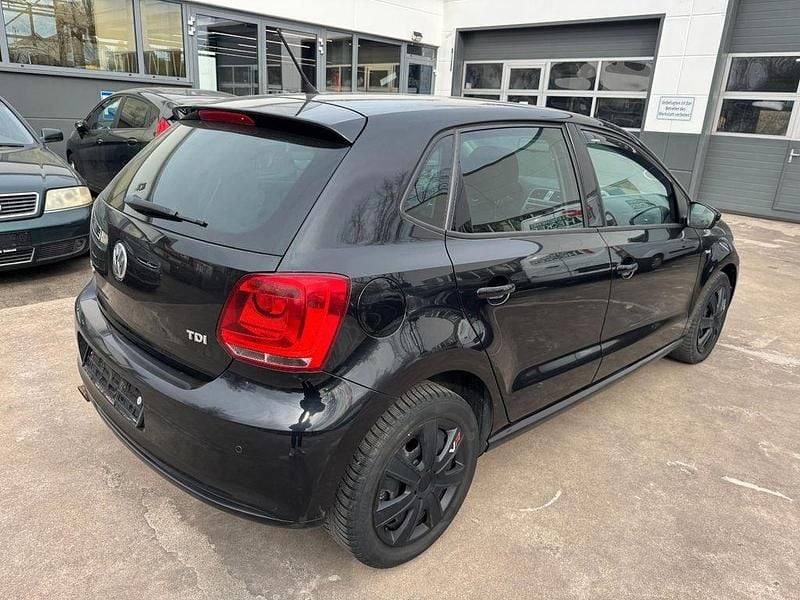 Gebraucht VW Polo Match 105 PS (77 kW) 2012 Schwarz Kleinwagen