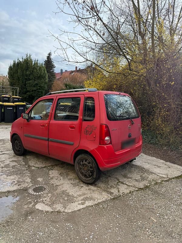 Gebraucht Opel Agila 80 PS (58 kW) 2005 Rot Van / Kleinbus