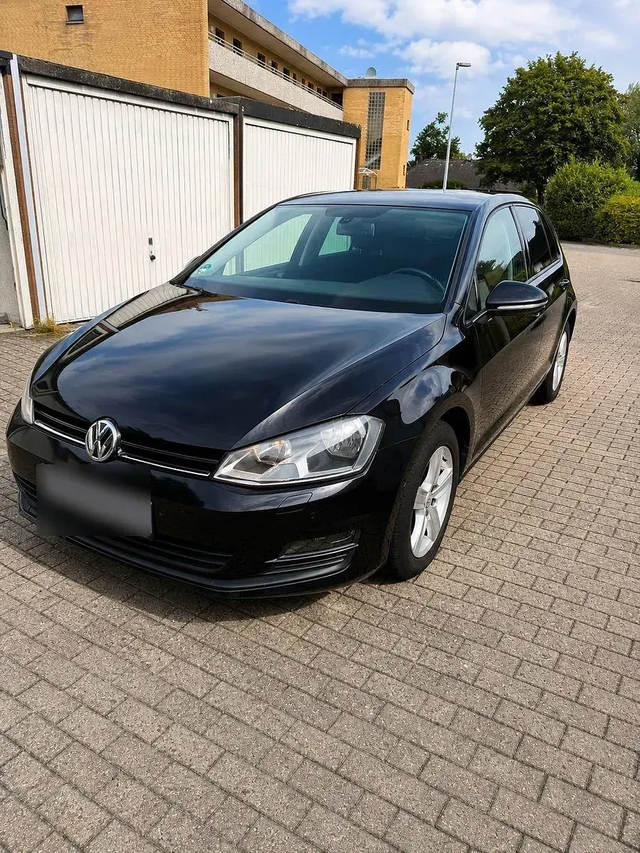 Gebraucht VW Golf VII Comfortline 110 PS (80 kW) 2013 Schwarz Kombi