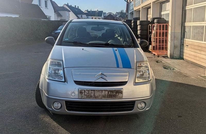 Gebraucht Citroën C2 Style 60 PS (44 kW) 2006 Silber Kleinwagen
