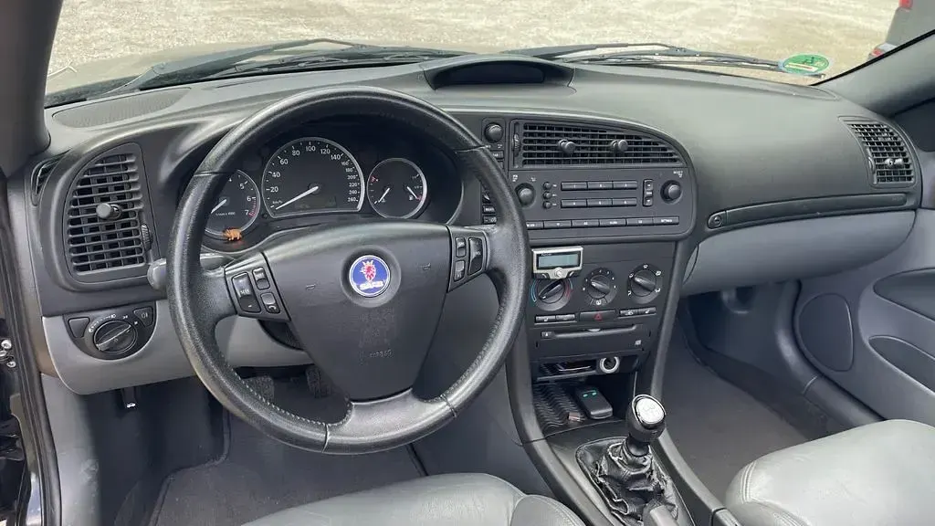 Gebraucht Saab 9-3 Cabriolet Linear 150 PS (110 kW) 2005 Schwarz Cabrio