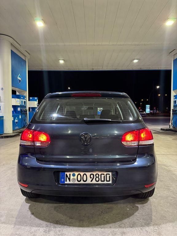 Gebraucht VW Golf VI 80 PS (58 kW) 2009 Blau Kleinwagen