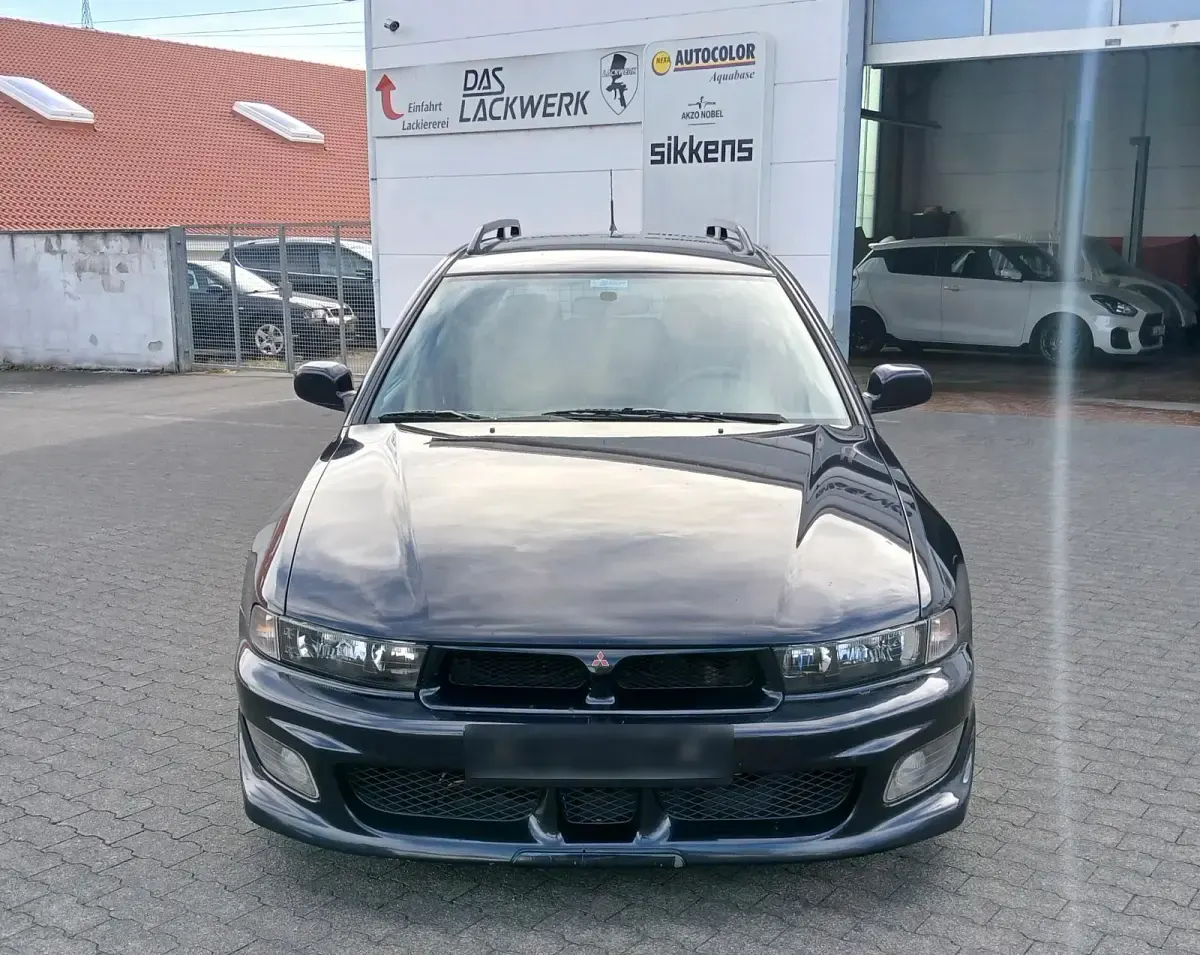 Gebraucht Mitsubishi Galant 163 PS (119 kW) 2002 Blau Kombi