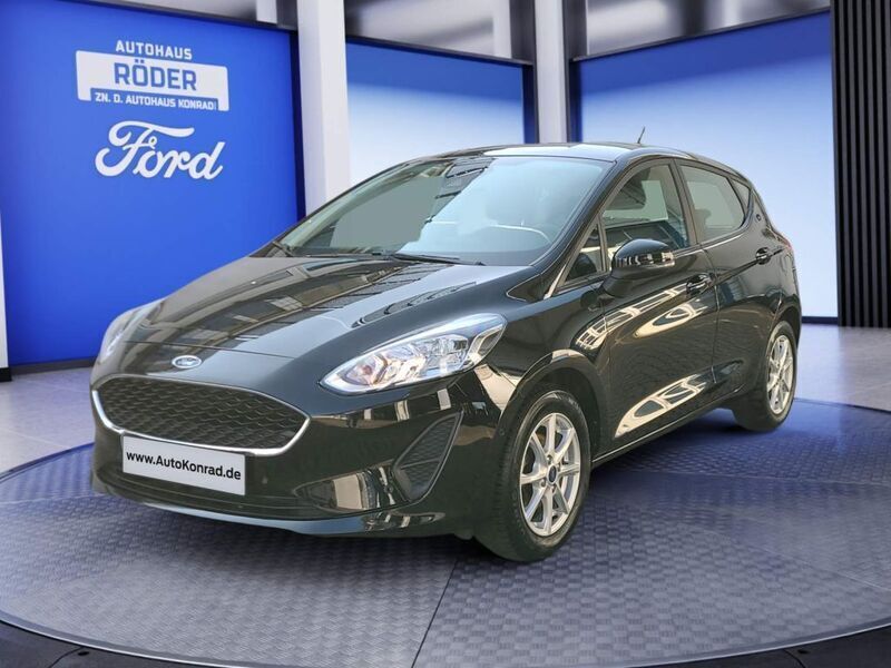Agate black metallic Gebraucht 2021 Ford Fiesta Cool & Connect Kleinwagen | 14.490 € (Fairer Preis) - Bild 1/4