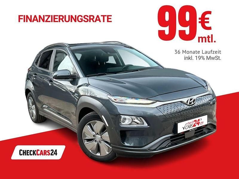 Grau Gebraucht 2021 Hyundai Kona Basis SUV | 21.089 € (Teuer) - Bild 1/4