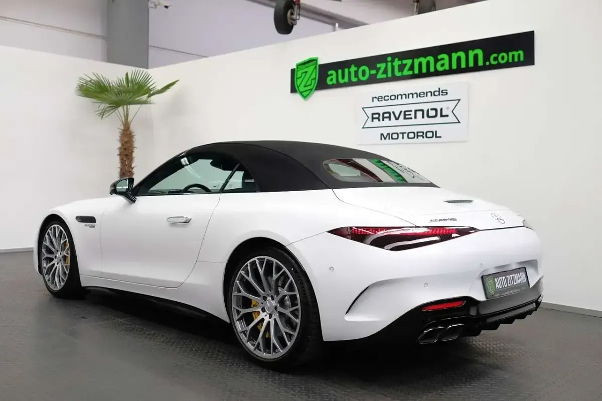 Gebraucht Mercedes SL63 AMG AMG 585 PS (430 kW) 2022 Weiß Cabrio