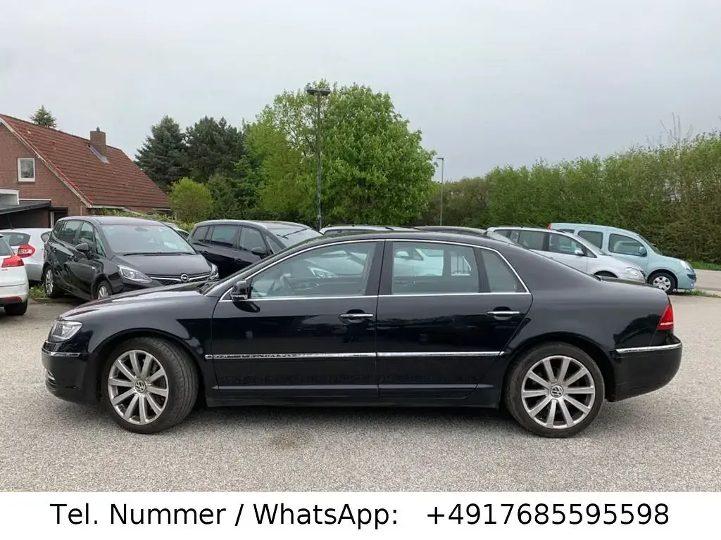 Brugt VW Phaeton 239 HK (175 kW) 2011 Sort Sedan