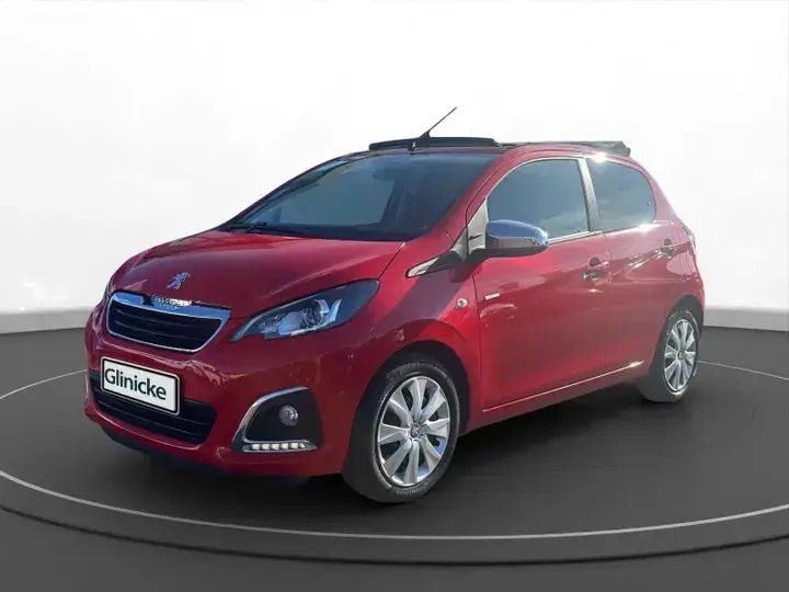 Gebraucht Peugeot 108 Style 72 PS (52 kW) 2021 Rot Kleinwagen