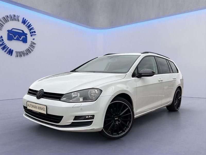 Weiß Gebraucht 2014 VW Golf VII Comfortline Kombi | 7.790 € (Guter Preis) - Bild 1/4