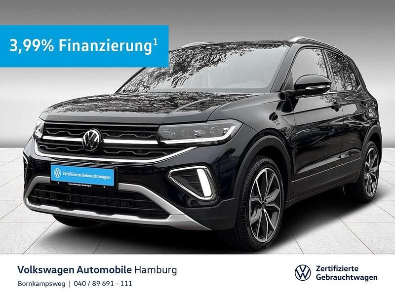 2t deep black perleffekt Gebraucht 2024 VW T-Cross Style SUV | 29.888 € (Teuer) - Bild 1/3