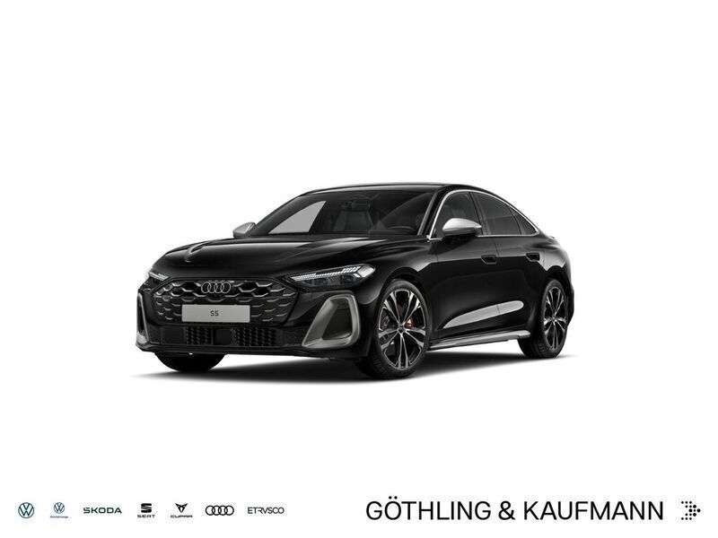 Mythosschwarz metallic Neu 2025 Audi S5 Ambiente Limousine | 79.990 € (Guter Preis) - Bild 1/3