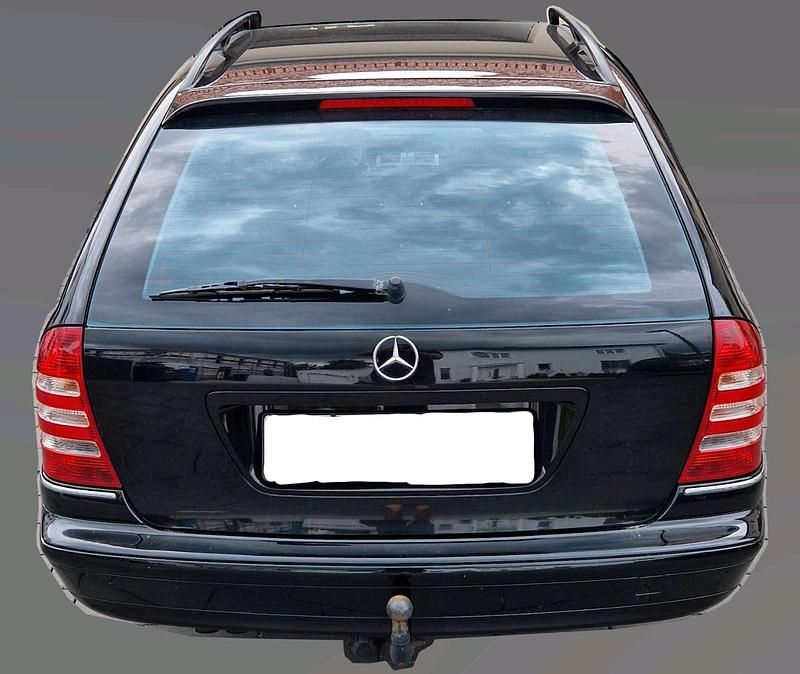 Schwarz Gebraucht 2006 Mercedes C180 Kombi | 1.899 € (Guter Preis) - Bild 1/4