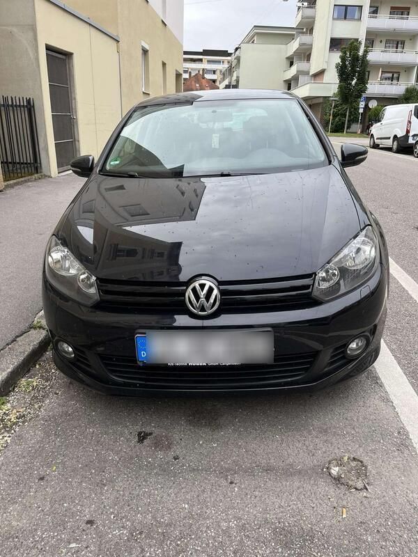 Schwarz Gebraucht 2010 VW Golf VI R-line Kleinwagen | 4.700 € (Fairer Preis) - Bild 1/4