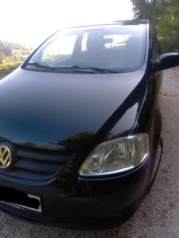 Usata VW Fox 54 CV (39 kW) 2009 Nero Utilitaria
