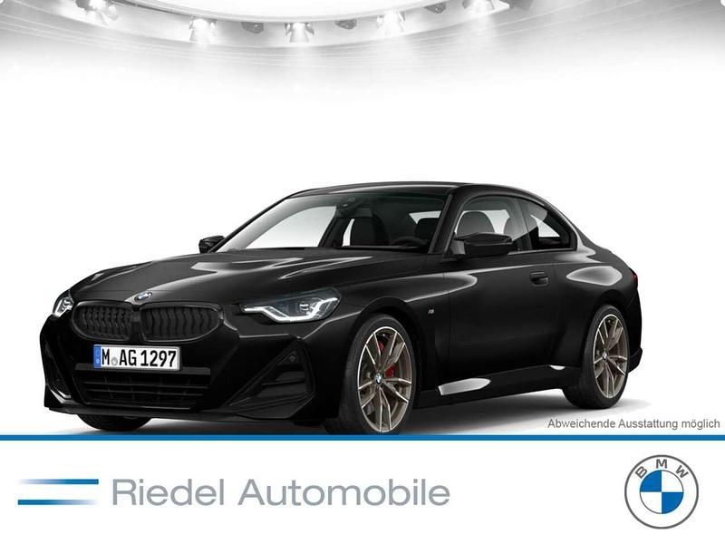 Saphirschwarz metallic Gebraucht 2024 BMW M240 M Sport Coupé | 47.690 € (Superpreis) - Bild 1/3