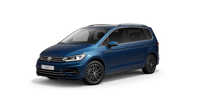 Blau Gebraucht 2020 VW Touran Highline Van / Kleinbus | 27.840 € (Teuer) - Bild 1/4