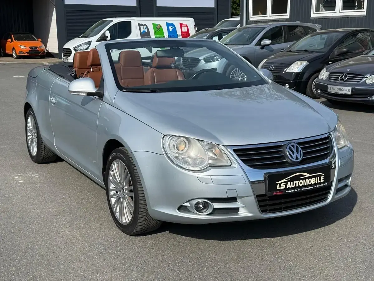Gebraucht VW Eos Edition 150 PS (110 kW) 2008 Silber Cabrio