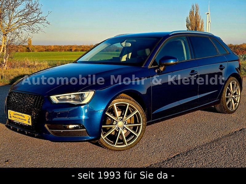 Blau Gebraucht 2013 Audi A3 Ambiente Kombi | 10.999 € (Fairer Preis) - Bild 1/4