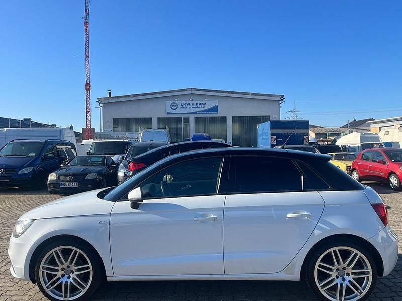 Gebraucht Audi A1 Sportback S-Line 122 PS (89 kW) 2014 Weiß Kleinwagen