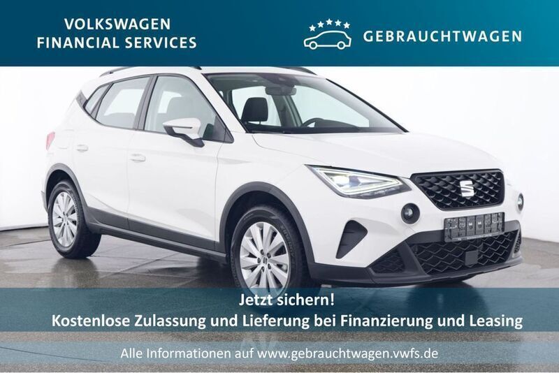 Weiß Gebraucht 2021 Seat Arona Style SUV | 16.330 € (Guter Preis) - Bild 1/4