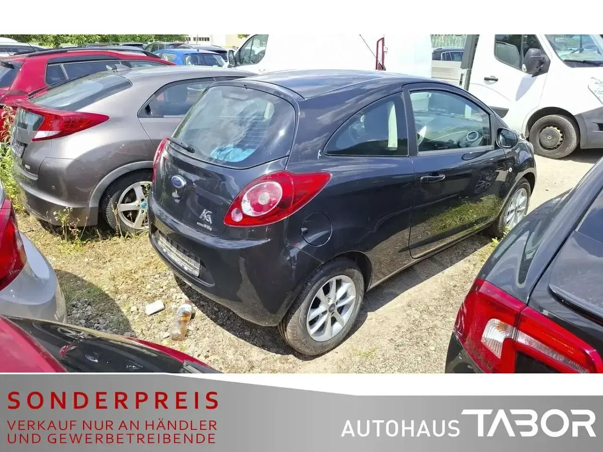 Gebraucht Ford Ka Cool & Sound Edition 69 PS (50 kW) 2015 Midnightschwarz metallic Kleinwagen
