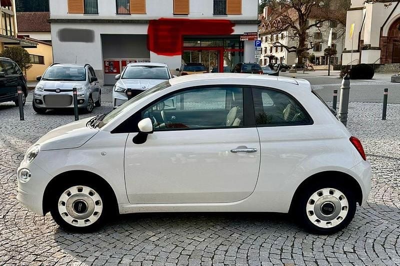 Gebraucht Fiat 500 Lounge 69 PS (50 kW) 2020 Weiß Kleinwagen