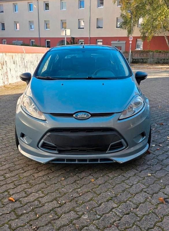 Gebraucht Ford Fiesta 2008 Blau Kleinwagen