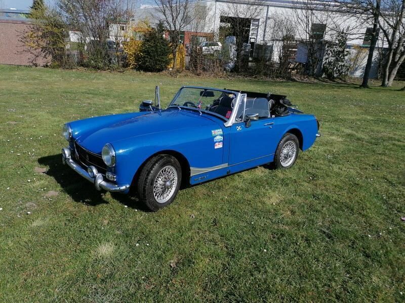 Blau Gebraucht 1972 MG Midget Cabrio | 4.800 € - Bild 1/4