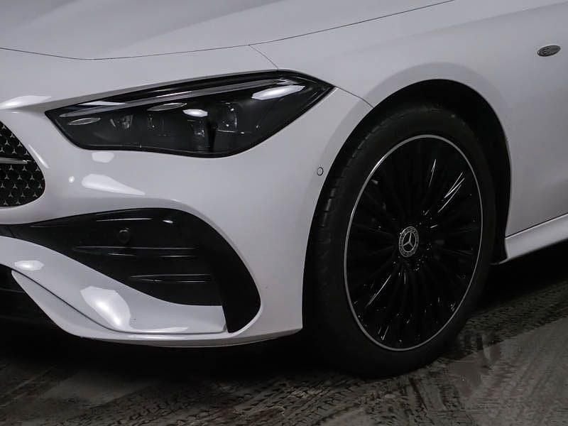 Gebraucht Mercedes CLE300 AMG Line Premium Plus 313 PS (230 kW) 2025 Unilack polarweiss uni Coupé