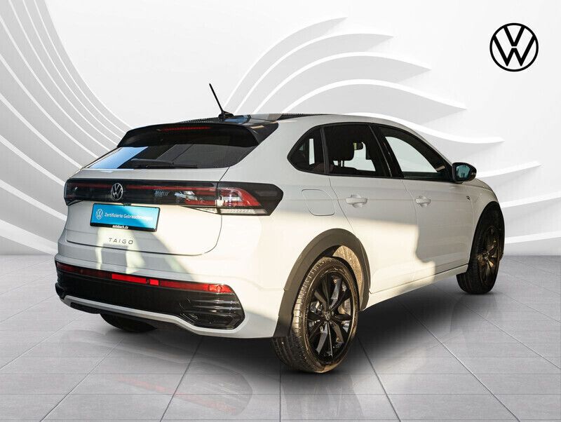Gebraucht VW Taigo R-line 150 PS (110 kW) 2024 Weiß (pure white schwarz) SUV