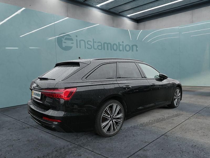 Schwarz Gebraucht 2023 Audi A6 S-Line Kombi | 51.149 € (Teuer) - Bild 1/1