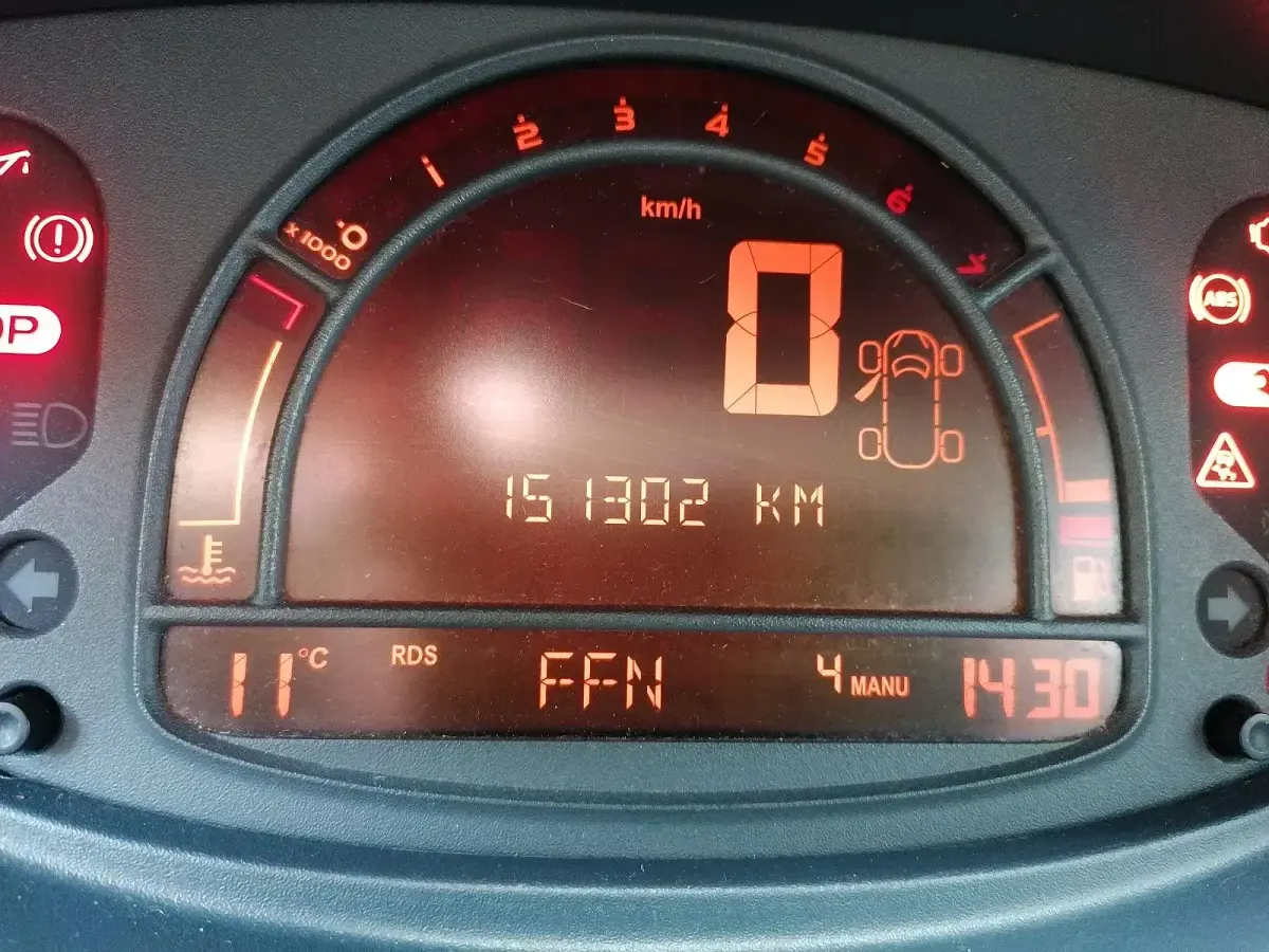 Gebraucht Renault Modus 2009 Weiß Van / Kleinbus