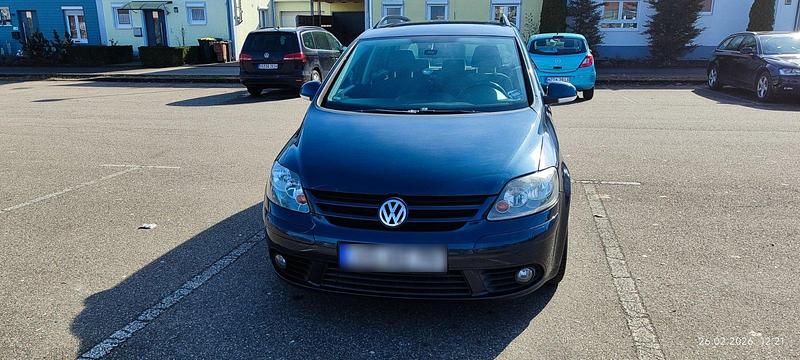 Gebraucht VW Golf Plus Cross United 77 PS (56 kW) 2009 Blau Van / Kleinbus