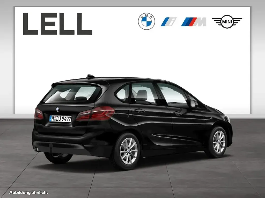 Gebraucht BMW 218 Active Tourer Advantage 136 PS (100 kW) 2014 Saphirschwarz Van / Kleinbus