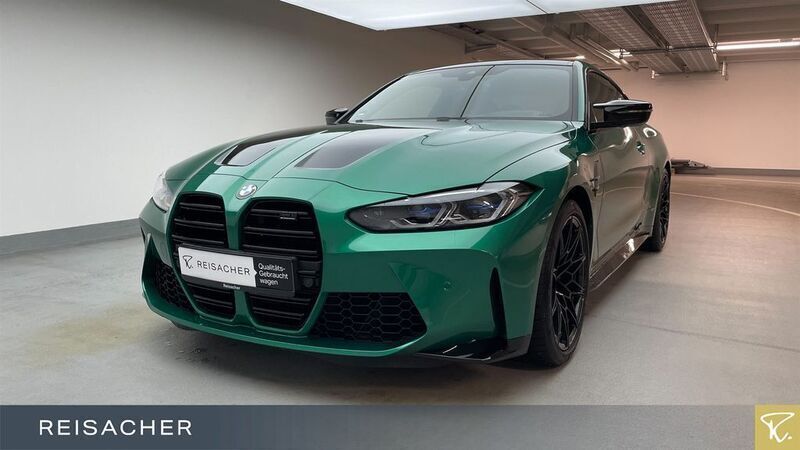 Isle of man grün metallic Gebraucht 2022 BMW M4 Competition Edition Coupé | 71.499 € (Superpreis) - Bild 1/4