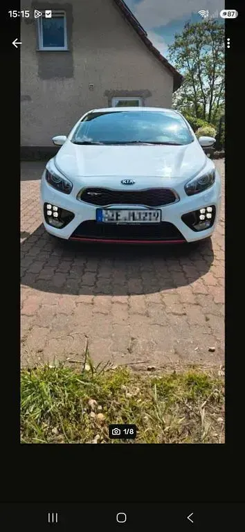 Gebraucht Kia ProCeed GT-Track 204 PS (150 kW) 2018 Weiß Limousine