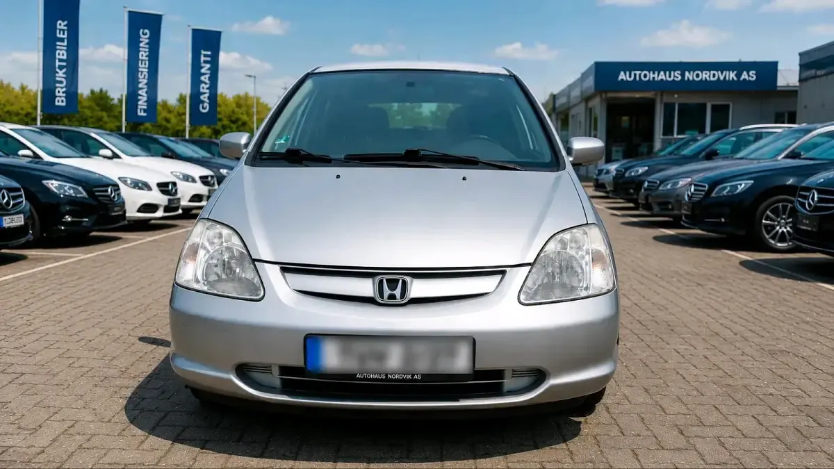 Gebraucht Honda Civic 90 PS (66 kW) 2003 Silber Limousine