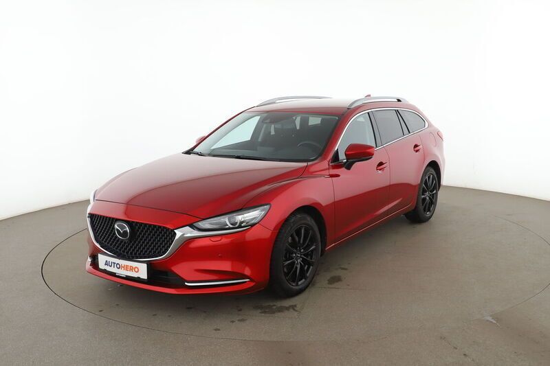 Rot Gebraucht 2022 Mazda 6 Sports-Line Kombi | 26.060 € (Superpreis) - Bild 1/4