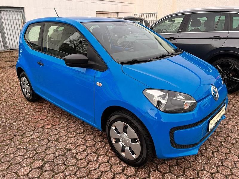 Blau Gebraucht 2015 VW up! take up! Kleinwagen | 6.490 € (Fairer Preis) - Bild 1/4