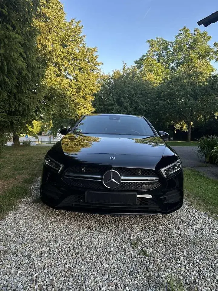 Gebraucht Mercedes A250 AMG line 224 PS (164 kW) 2018 Schwarz Kleinwagen