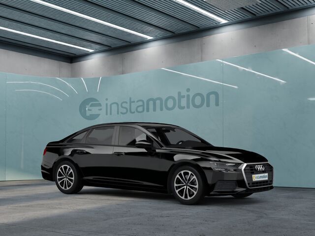 Schwarz Gebraucht 2021 Audi A6 S-Line Limousine | 42.290 € (Etwas zu teuer) - Bild 1/2