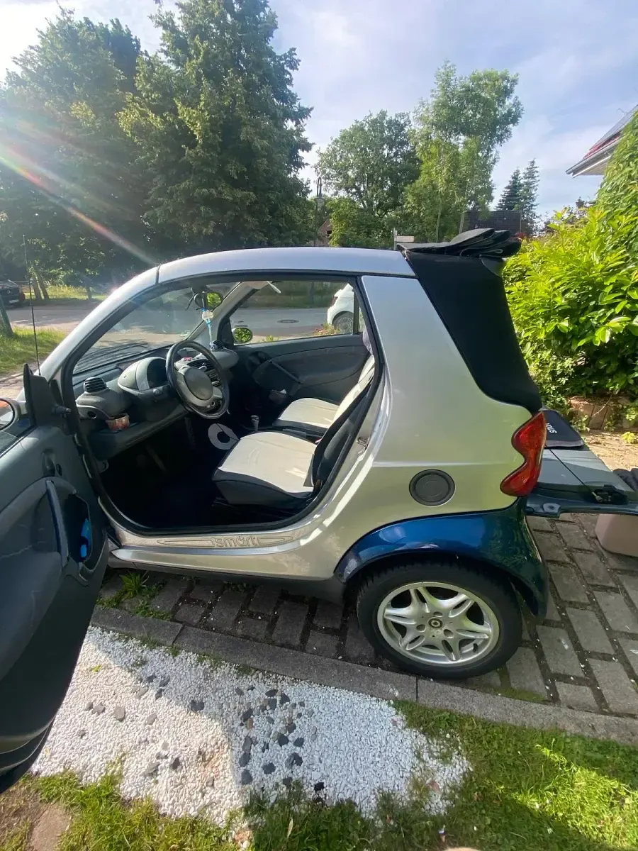 Gebraucht Smart ForTwo Cabrio 61 PS (44 kW) 2005 Blau Cabrio