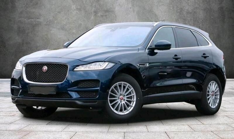 Blau Gebraucht 2019 Jaguar F-Pace SUV | 32.000 € (Superpreis) - Bild 1/4