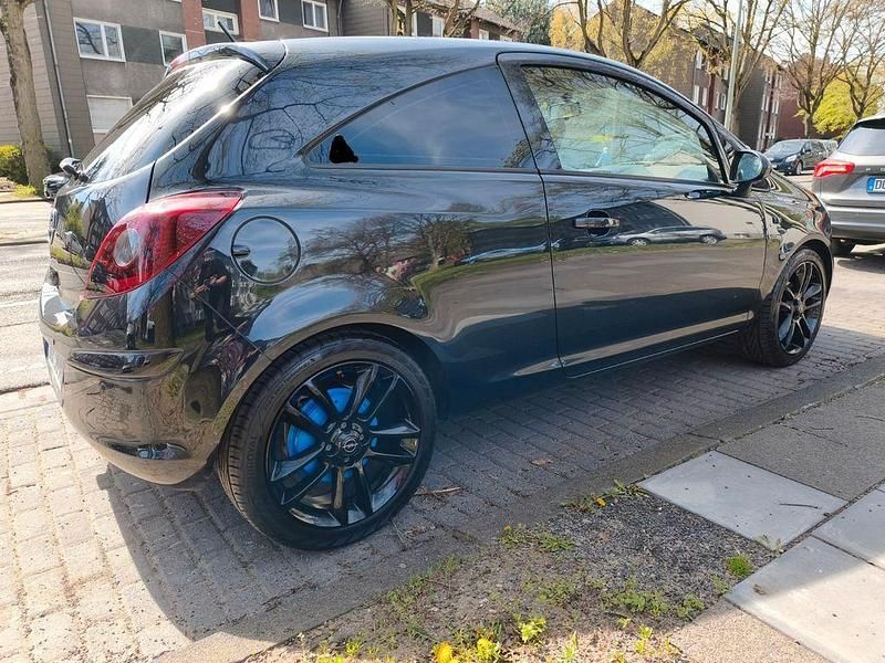Gebraucht Opel Corsa Edition 87 PS (63 kW) 2012 Schwarz Kleinwagen