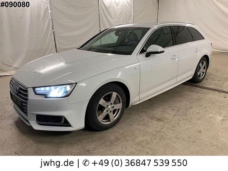 Weiß Gebraucht 2018 Audi A4 S-Line Kombi | 15.950 € (Superpreis) - Bild 1/4